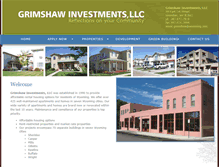 Tablet Screenshot of grimshawinvestments.com